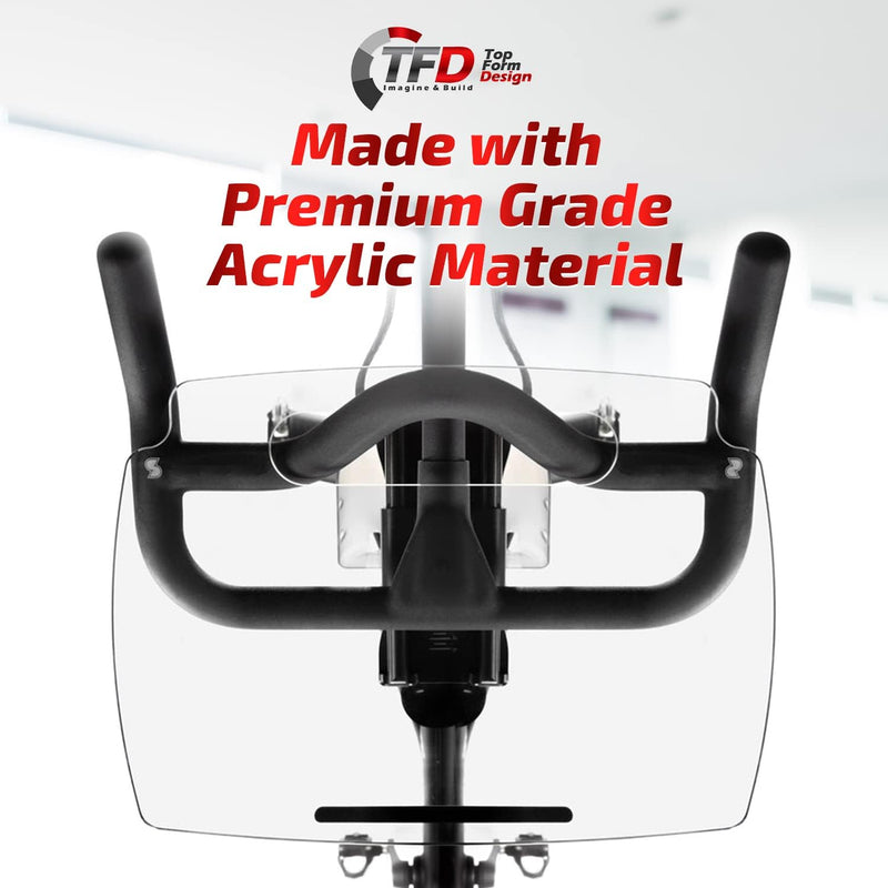 TFD The Tray Original  (Clear) | Compatible with Peloton Bikes (Original Models)