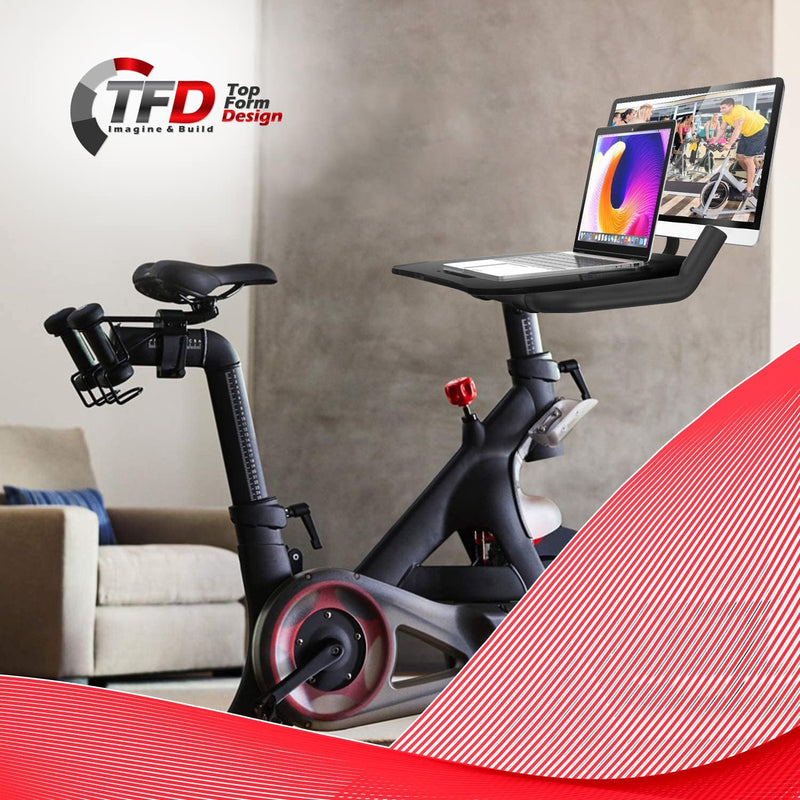 TFD The Tray+ (Dark) | Compatible with Peloton Bikes+ (Plus Models)