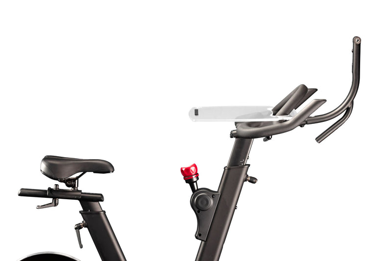 The Tray-E | Compatible with Echelon EX5 & EX5s - Work & Ride Desk Tray for Echelon Bike - Holder for Laptop, Tablet, Phone, & Book
