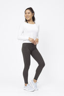 imbris Back Tie Shirt long sleeve