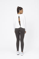 imbris Back Tie Shirt long sleeve