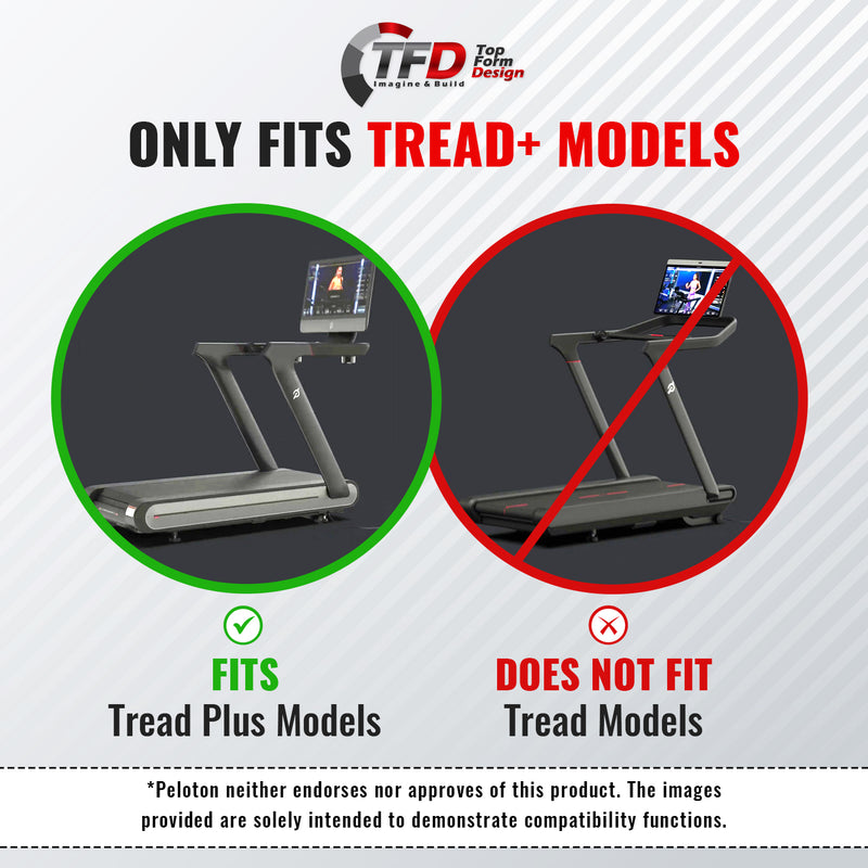 TFD The StepTray | Compatible with Peloton Tread+ (Larger Tread)