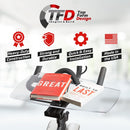 TFD The Sidewinder Tray (Clear) | Compatible with Peloton Bikes (Original Models)