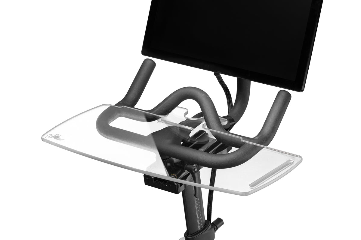 TFD The Tray V2 Sidewinder (Clear), Compatible with Peloton Bikes (Ori